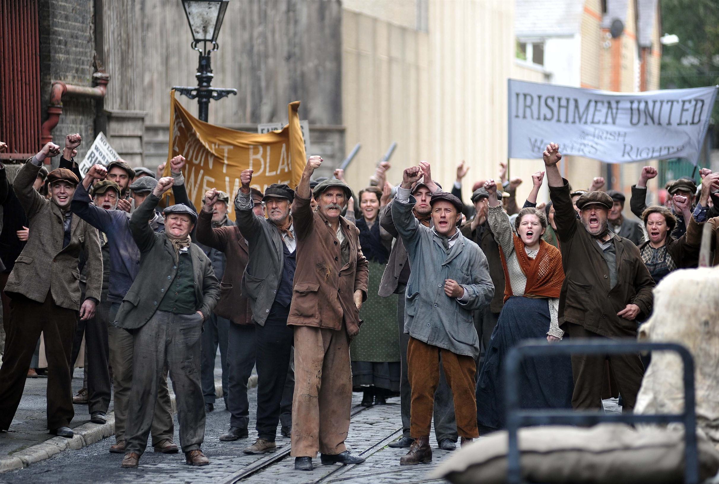 Liam Cunningham on the TV set of 'Titanic: Blood and Steel' | Picture 99830